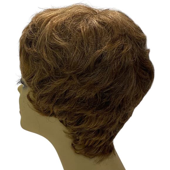 Short Layered Pixie Wig Vivica A Fox Human P4/27/30 for Women NWT - A861W-2z - Picture 4 of 13